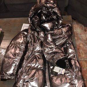 S13 Bomber Silver winter coat!!